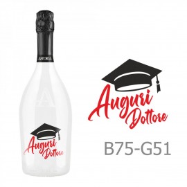 BOTTIGLIA PROSECCO AUGURI DOTTORE WHITE ASTORIA BRUT 0.75 LT