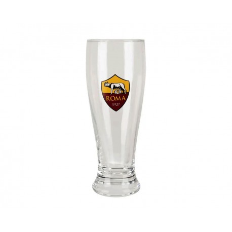 Bicchiere Boccale per Birra AS.ROMA ufficiale 415ml idea regalo Uomo Ragazzo Tifoso