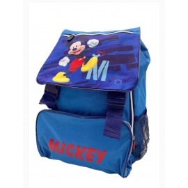 Zaino Estensibile Disney Mickey Mouse Scuola Borsa Tempo Libero CM.41x31x20 Topolino