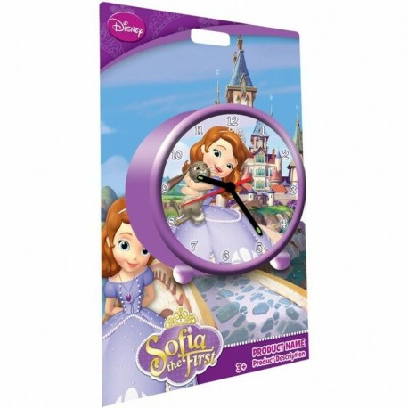 Orologio Sveglia da tavolo Disney Principessa Sofia 9 Cm