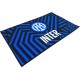 Tappeto FC INTER Antiscivolo ufficiale 70X110 CM Nero Azzurri Internazionali arredo cameretta