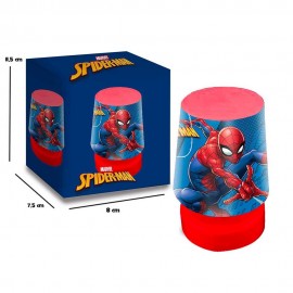 Lampada da notte comodino Marvel  Spiderman Uomo Ragno luce proiettore a LED BAMBINO CAMERA