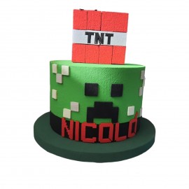 TORTA IN POLISTIROLO PERSONALIZZATA BING CONIGLIETTO COMPLEANNO