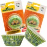 50 PIROTTINI MINIONS DISNEY CUPCAKE MUFFIN DOLCI CARTA DA FORNO FESTA BAMBINI