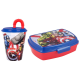 SET SPIDERMAN MARVEL BICCHIERE CON CANNUCCIA + PORTAMERENDA UOMO RAGNO