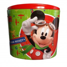 Portapenne da Tavolo in metallo-Mickey-Disney-Bambini 12x8cm Scuola e Regalino Bambini