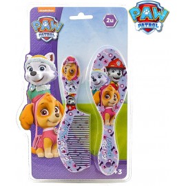 Paw Patrol  Skye Beauty set Spazzola + Collana Rosa Idea regalo Bambina