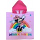 Poncho Mare Piscina Minnie Mouse Disney - Asciugamano Accappatoio Microcotone 110x55 cm