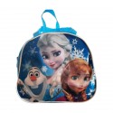 Cestino Asilo Morbido manici Frozen Disney Scuola Passeggio  Porta merenda Bambina 22x19x9cm