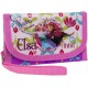 DISNEY FROZEN ELSA E ANNA PORTAFOGLIO PORTAMONETE WALLET CON LACCIO DA POLSO