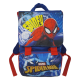 Zaino Scuola Elementare Spiderman Marvel con Pattina Magnetica Intercambiabile per Bambino