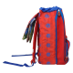 ZAINO SCUOLA ELEMENTARE  SPIDERMAN MARVEL CON PATTINA MAGNETICA INTERCAMBIABILE BAMBINO