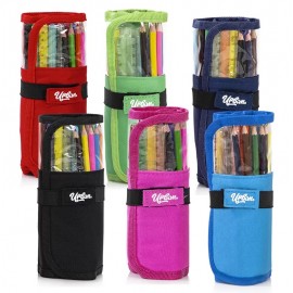 ASTUCCIO SCUOLA ROLLER POUCH 30 PZ PASTELLI E PENNARELLI 12+12 GIOTTO CLASSIC