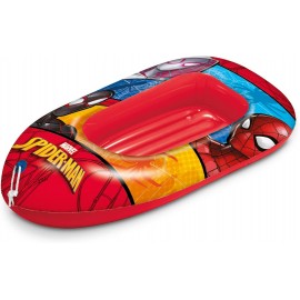 Spiderman Boat Canotto con base gonfiabile Marvel per Bambini, Misura 112 cm
