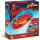 Spiderman Boat Canotto con base gonfiabile Marvel per Bambini, Misura 112 cm