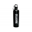 Borraccia Termica In Alluminio Con Moschettone Juventus Bianco Nero Thermos Ragazzo Bambino
