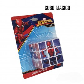 Gadget Compleanno Gioco Cubo Magico Spiderman Marvel Regalini fine Festa Bambino Uomo Ragno