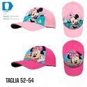 Cappello con visiera per bambina Minnie Disney cappello da baseball regolabile 52-54