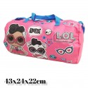 BORSA BORSONE DISNEY LOL SURPRISE DA VIAGGIO BAMBINO PALESTRA CM. 43X24X22