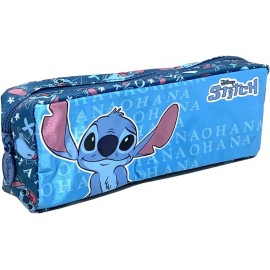 Astuccio Tombolino Rettangolare Scuola Stitch Disney Portacolori Beauty cm 22 Bambini