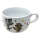 Tazza Colazione Larga Jumbo da Latte - 44 Gatti Disney - In Ceramica - In Confezione Regalo