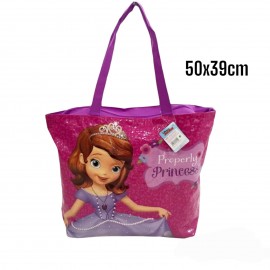 Borsa Mare Piscina Passeggio Disney Principessa Sofia 50x39 cm Bambina