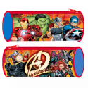Astuccio scuola tombolino Avengers Marvel Portacolori Cilindro Morbido Bambini 22X8X8