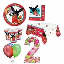 kit  Compleanno Festa Bing il Coniglietto Assortimento Completo