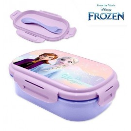 Portamerenda sandwich Frozen Disney con posate 3 in 1 portapranzo multiscomparto Bambini