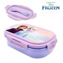 Portamerenda sandwich Frozen Disney con posate 3 in 1 portapranzo multiscomparto Bambini