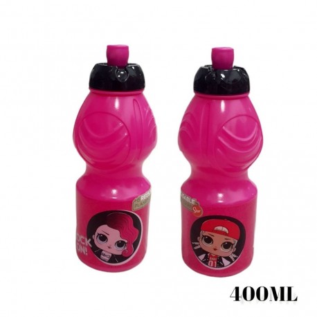 BORRACCIA LOL SURPRISE SPORT PLASTICA CON BECCUCCIO FUXIA ML. 400