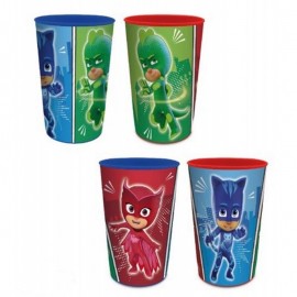 BICCHIERE PJMASKS PLASTICA ML.260 CM. 10X7,5