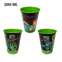 Bicchiere Plastica Minecraft Disney 260 ml Scuole e tempo libero Bambini