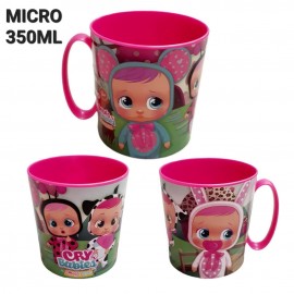 Tazza plastica per microonde Cry Babies Disney 350ml Mug Bambini