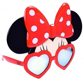 Occhiali da Sole Minnie Cuore con maschera Disney con filtro UV occhiale Bambina