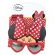 Occhiali da Sole Minnie Cuore con Maschera Disney - Filtro UV - Occhiale Bambina