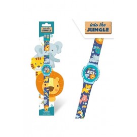 Orologio da polso Digitale Jungle Disney in confezione Sagomata regalo Bambina