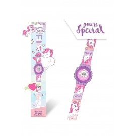 Orologio da polso Digitale Unicorno Disney in confezione Sagomata regalo Bambina