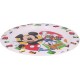 Piatto Piano Mickey Mouse Disney Plastica microonde diam.22cm Bambini