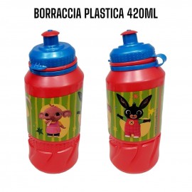Borraccia in Plastica Bing Disney con Beccuccio 420 ml Scuola Sport Tempo Libero Bambini