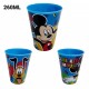 Set Scuola Asilo 5 pz-Mickey Disney School Pack Completo Zaino 3D con led-Borraccia Bicchiere Portamerenda Tovaglietta