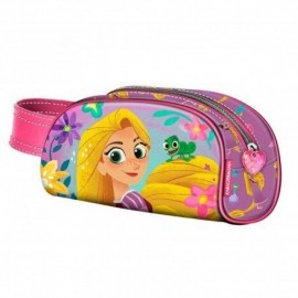 Astuccio Scuola Porta Penne Disney Principessa Rapunzel 3D Tombolino Portacolori Bambina 15X10cm