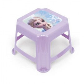 Sgabello Tavolino Sedia in plastica Disney Frozen con immagine stampata 27x27x21 cm Idea Regalo Bambini