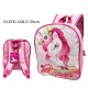  Zaino Scuola Asilo Unicorno Disney Borsa Scuola Materna Bambina cm 30