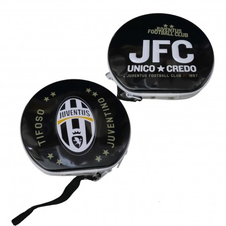 Porta CD/DVD in latta Juventus Prodotto ufficiale per piccoli e grandi Tifosi 18 taschette