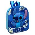 ZAINO ZAINETTO ASILO MATERNA 3D STITCH DISNEY SCUOLA TEMPO LIBERO BAMBINO 30 CM