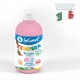 TEMPERA PRONTA 500ml MADE IN ITALY COLORE ROSA LAVABILE PER SCUOLA E TEMPO LIBERO BAMBINI