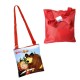 Borsa Passeggio Masha e Orso con Tracolla Regolabile 18x20cm Borsetta idea regalo Bambina