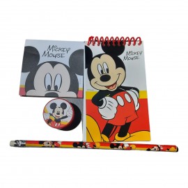 Gadget Compleanno Bambini Mickey Disney Notes Post-it Foglietti Matita Tempermatite