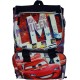 Zaino estensibile Cars Disney Saetta McQueen Scuola Elementare cm.41x31x20